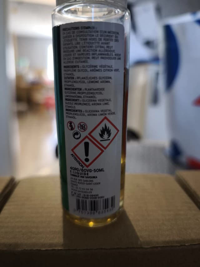 Photo secondaire 2 - E liquid savourea occasion