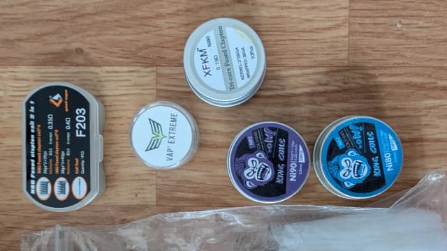 Photo secondaire 1 - lot coton et coils (vap extreme,kendo) occasion