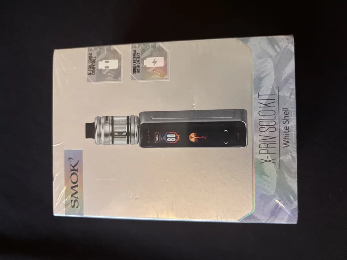 Smok X-PRIV solo kit white shell