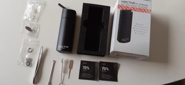 Photo secondaire 1 - Nectar Platinium dry herb smart vaporizer occasion