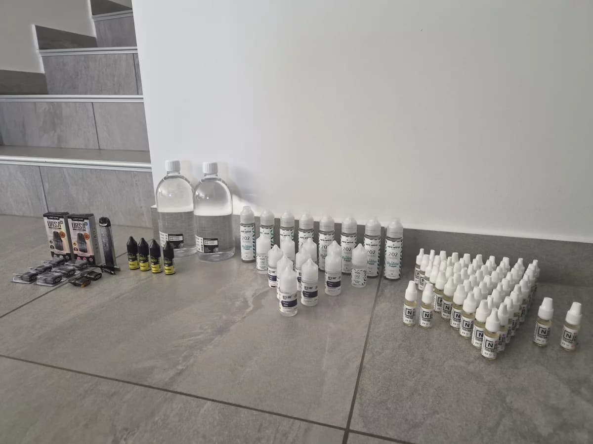 Gros lot DIY neuf  2L base 59 boosters 23 aromes