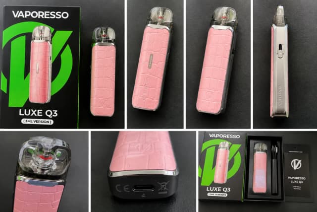 Photo secondaire 1 - Vaporesso Luxe Q3 rose occasion