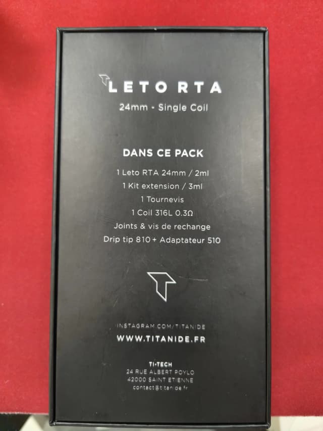 Photo secondaire 1 - Leto RTA 24mm occasion