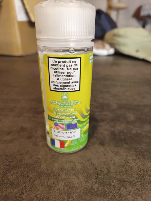 Photo secondaire 1 - E-LIQUIDE Monster Vape Labs occasion