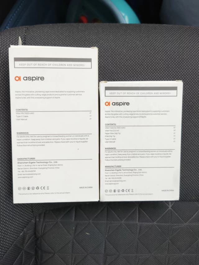 Photo secondaire 1 - Aspire Vilter S + Powerbank occasion