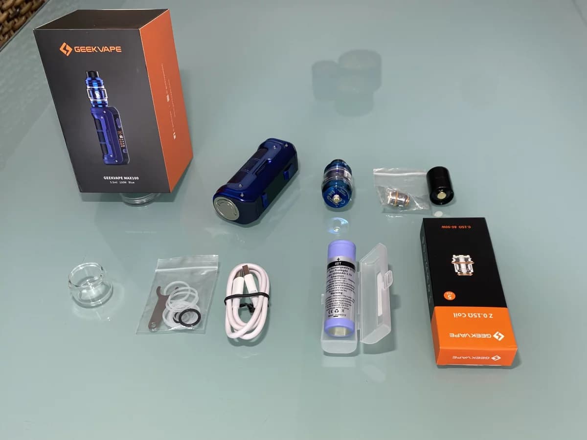 Geekvape Kit Aegis Max 2 - Blue + Accu + Resist.