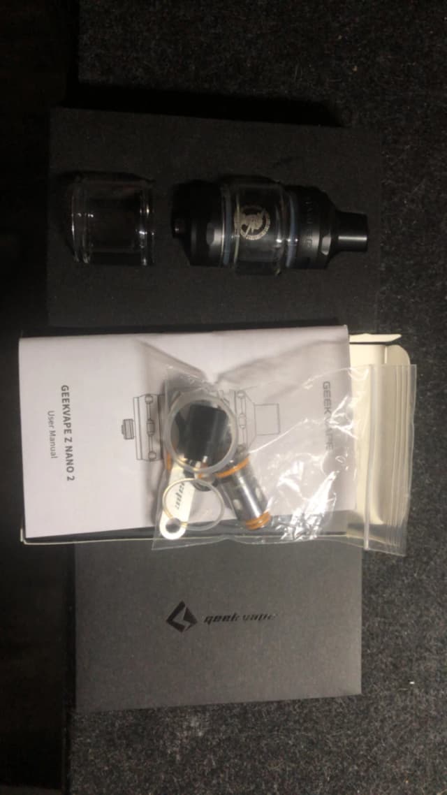Photo secondaire 1 - Tank Z nano 2 Geekvape avec resistances occasion
