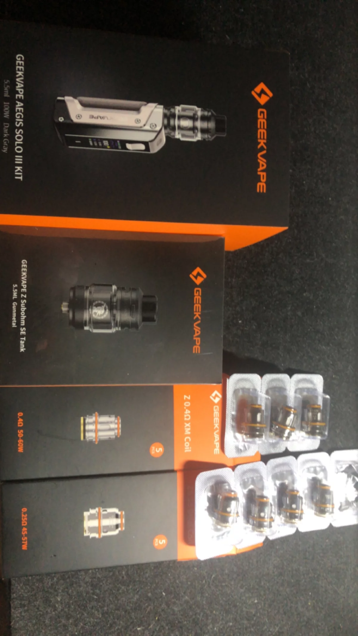 Aegis solo 3 kit + Z Subohm SE tank 2022