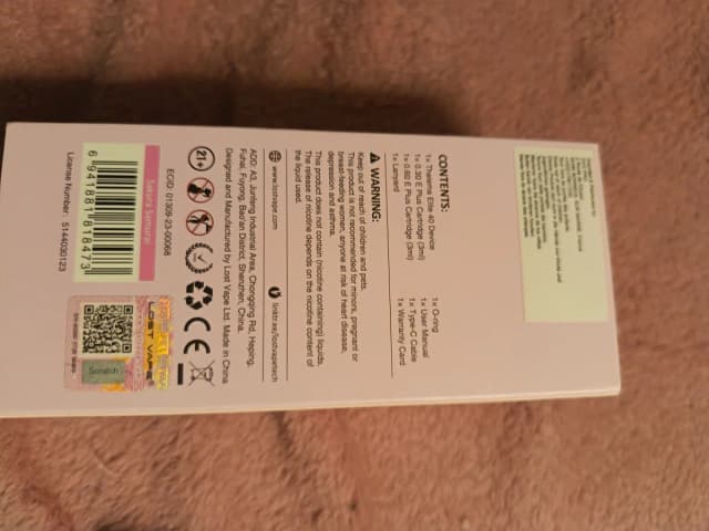 Photo secondaire 2 - Lost vape/ thelema elite 40 occasion