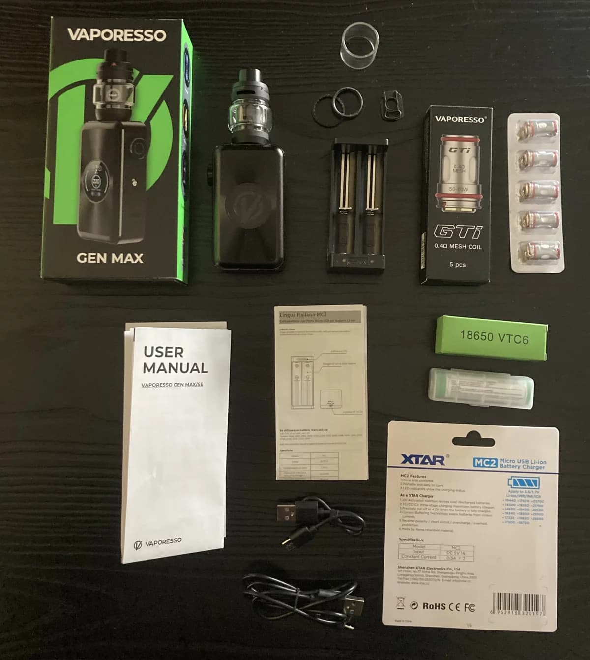 Vapoteuse vaporesso GEN MAX