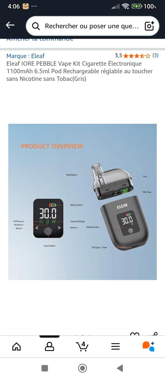 Photo secondaire 1 - Eleaf occasion