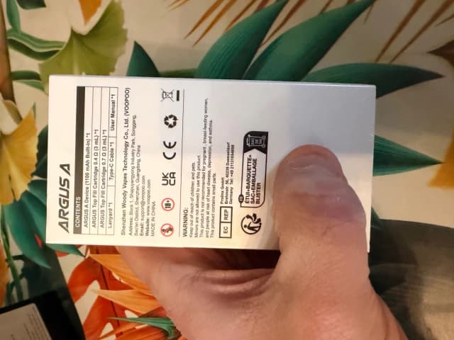 Photo secondaire 1 - Voopoo Argus A occasion