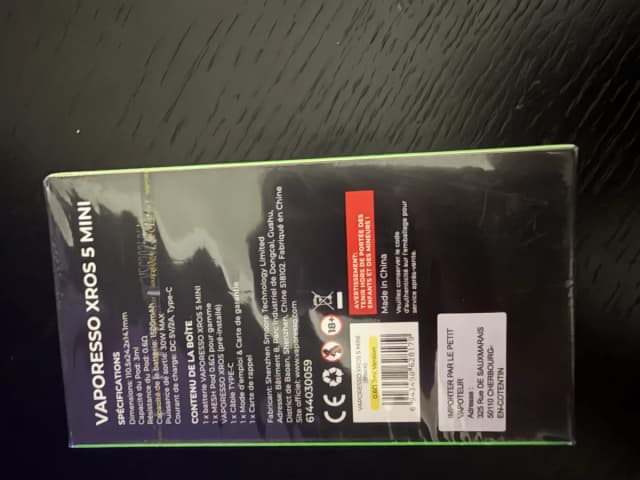 Photo secondaire 1 - Vaporesso xros5 mini occasion