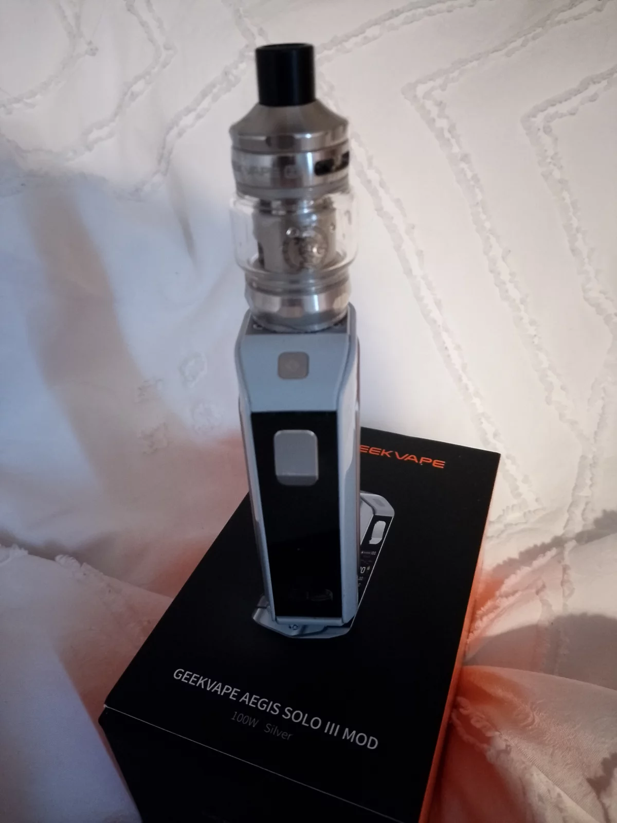 geekvape Aegis solo 3 mod & z nano 2 silver/bleu