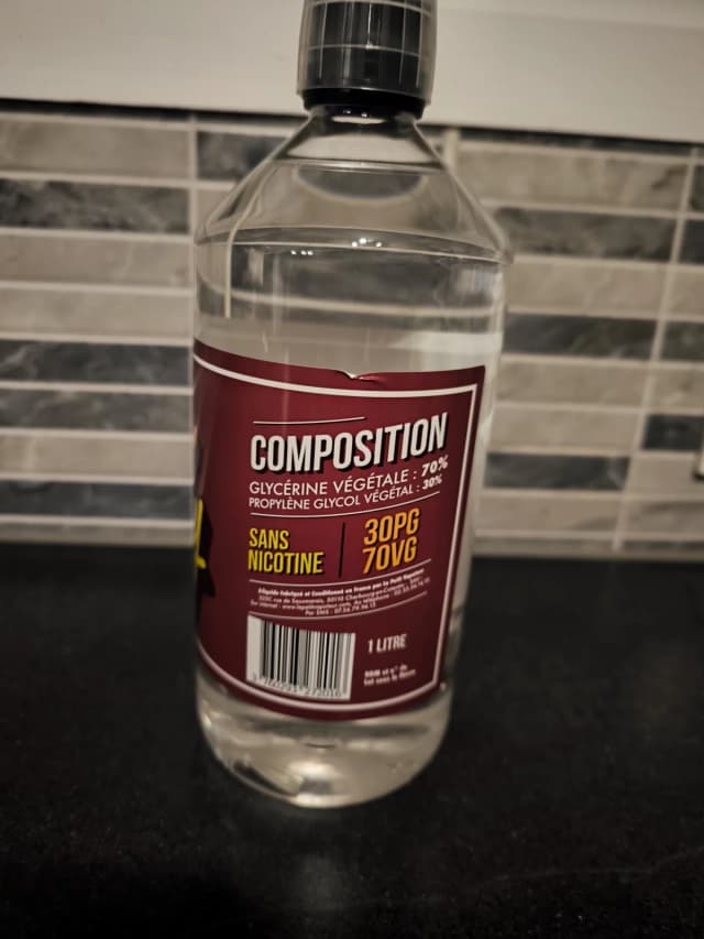 Photo secondaire 1 - Base e liquide 1L Born to diy 30PG/70VG occasion