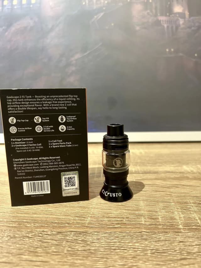 Photo secondaire 1 - Clearomiseur Z Fli tank Geekvape occasion