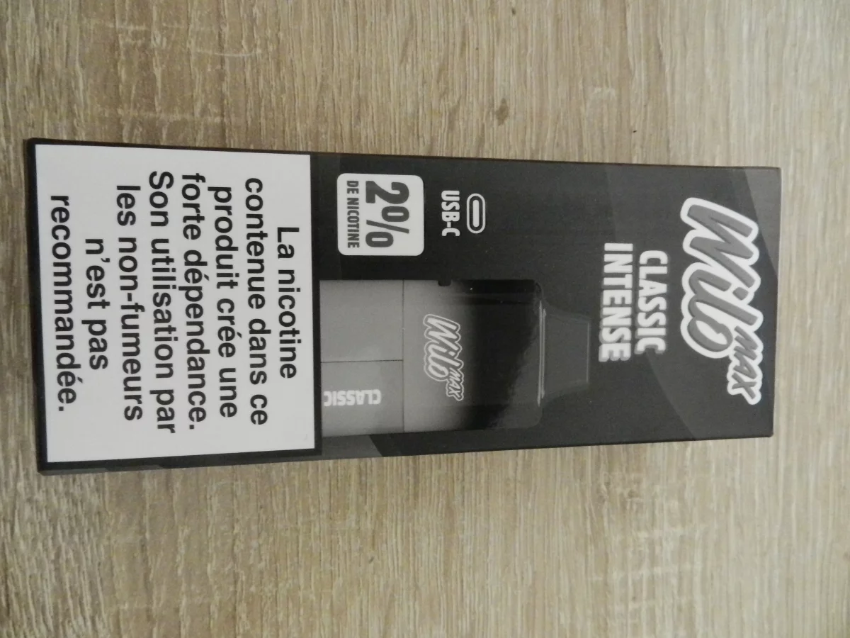 WiloMAX classic intence, 2% de nicotine occasion