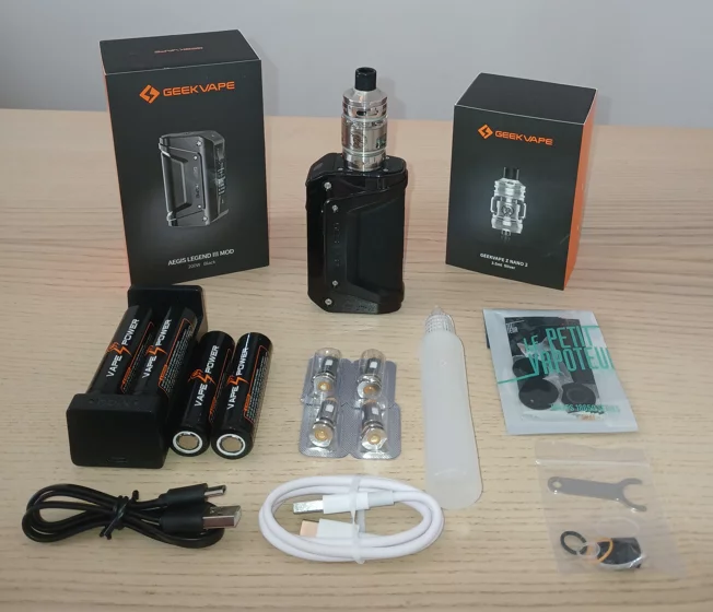 BOX&MOD - GEEKVAPE AEGIS LEGEND III - Z NANO 2 occasion