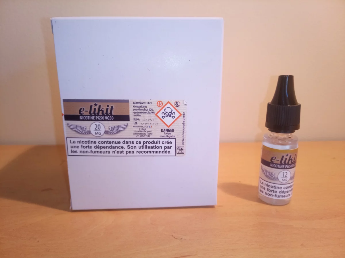 Booster Nicotine 12 et 20 mg/ml occasion