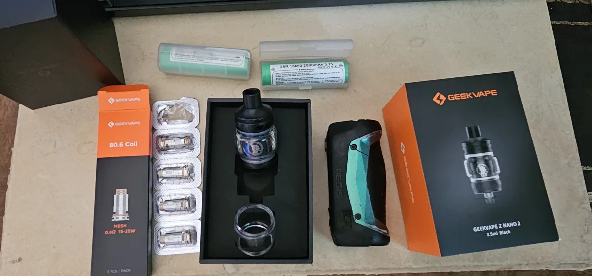 Ensemble geek vape occasion