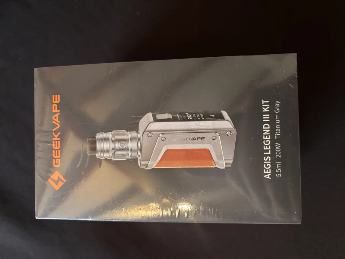 Kit Aegis legend 3 Silver cuir occasion