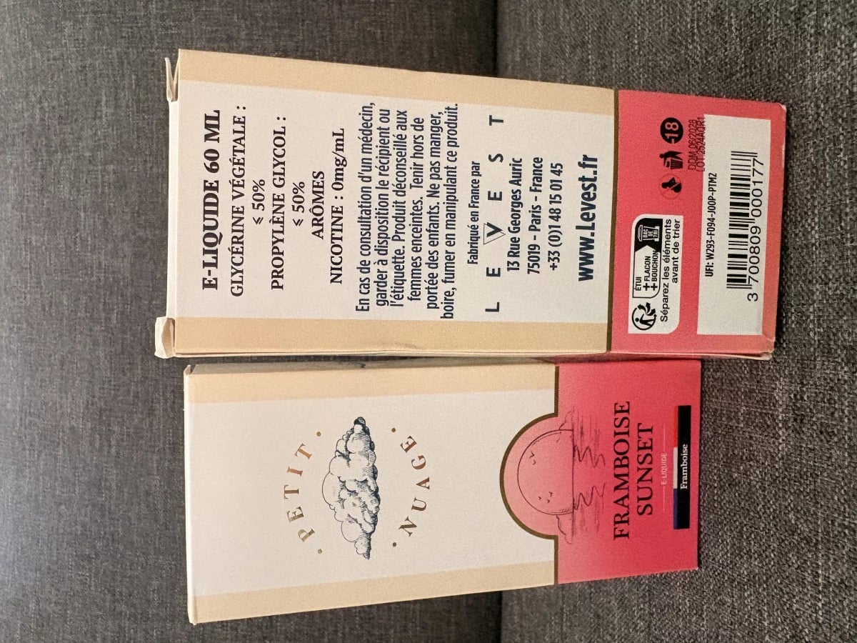 Framboise Sunset - Petit Nuage - 60ml occasion