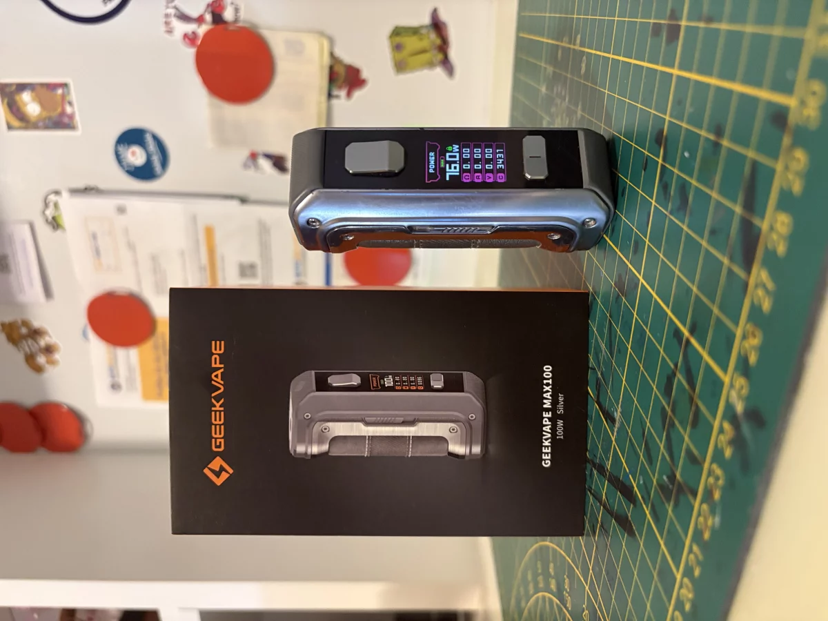 Geekvape Max 100 silver occasion