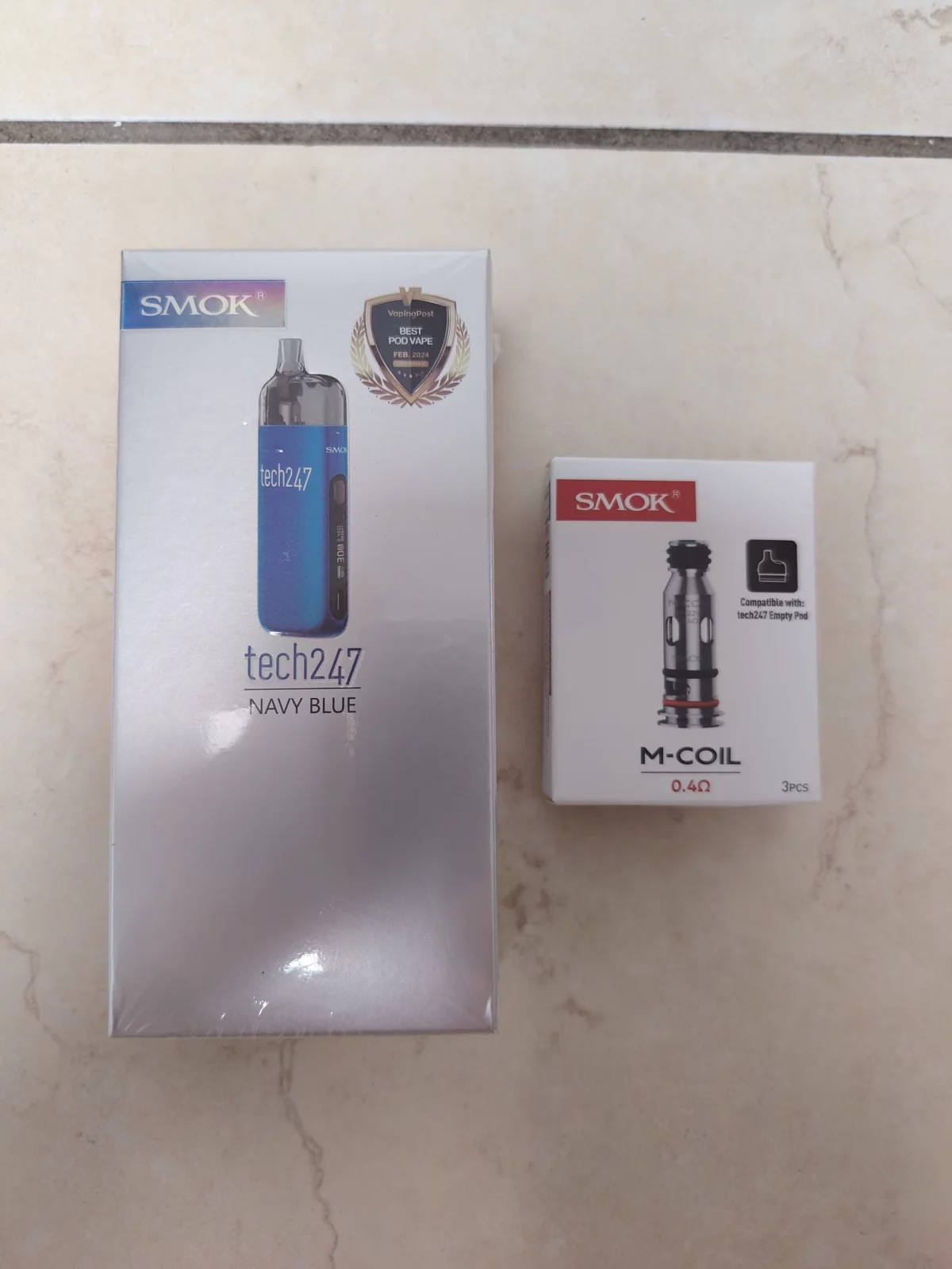 Smok Tech247 + resistances 0,4 occasion