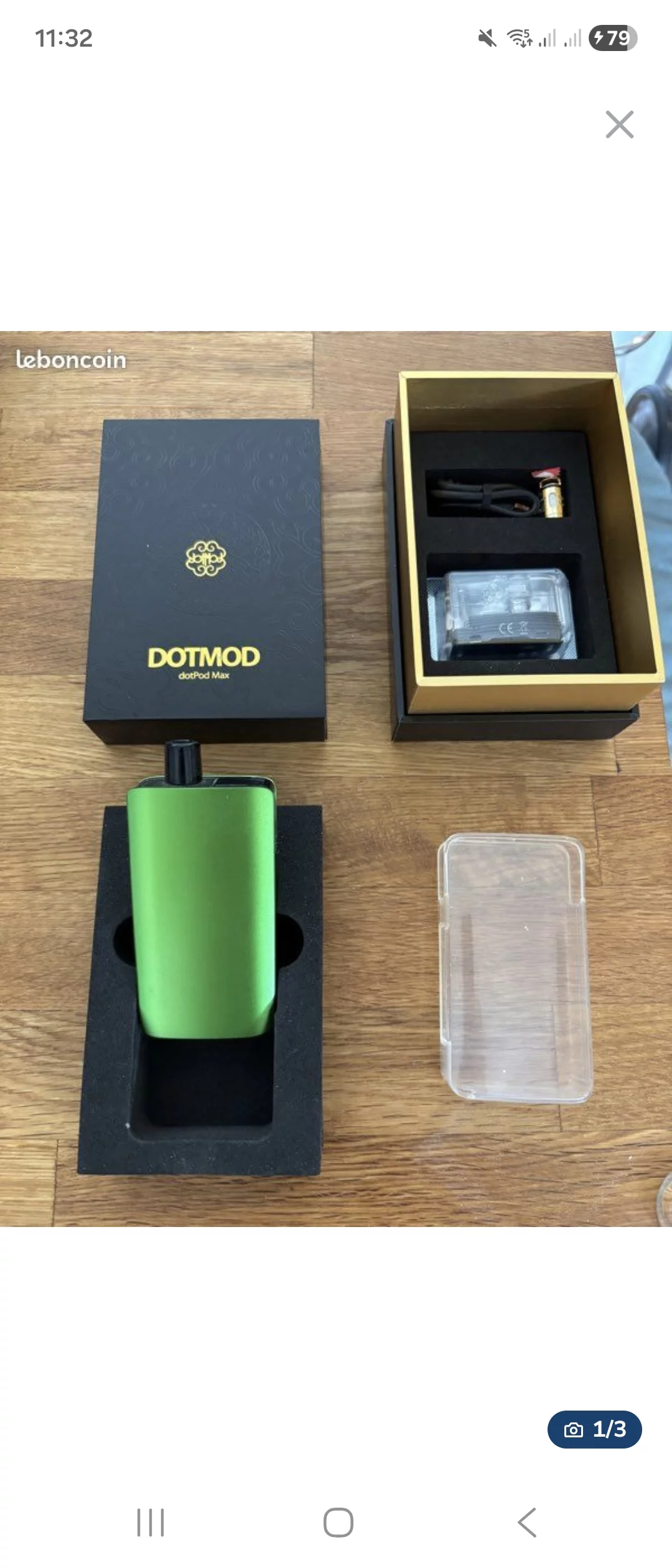 Dotpod Max -Verte occasion