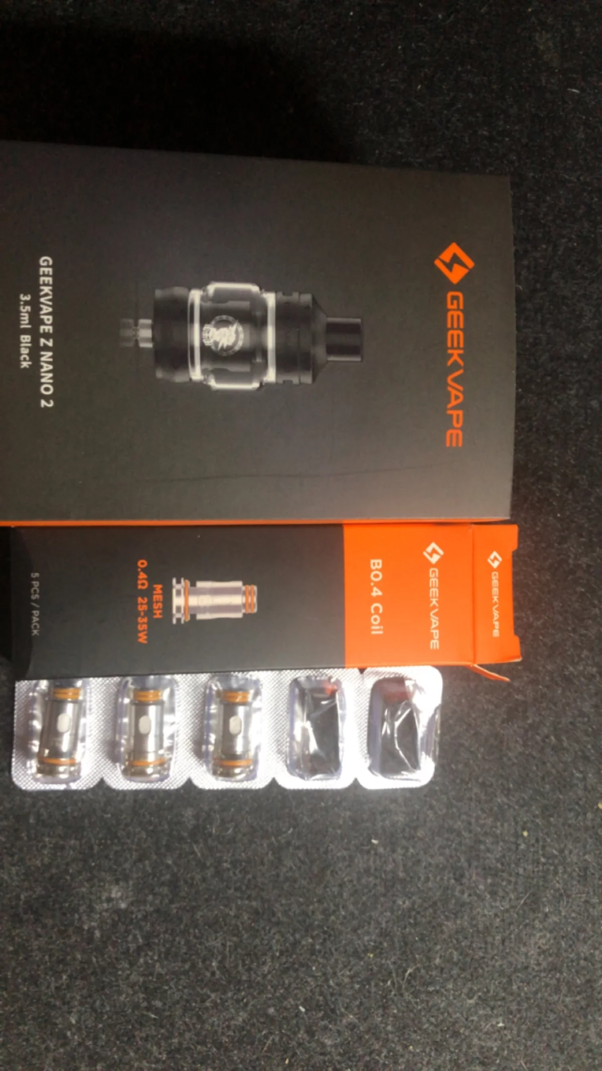 Tank Z nano 2 Geekvape avec resistances occasion