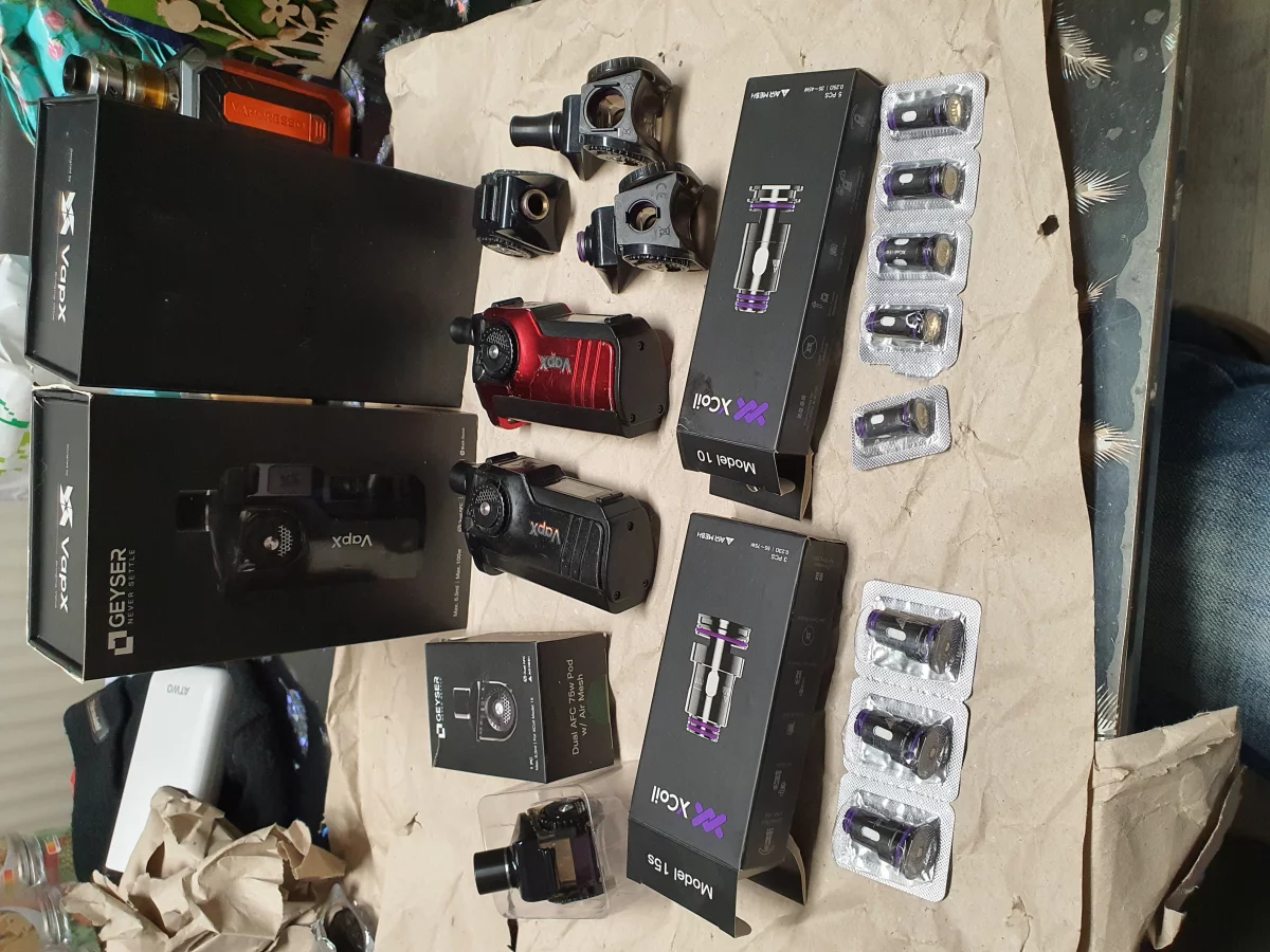 Lot Vapx Geyser occasion