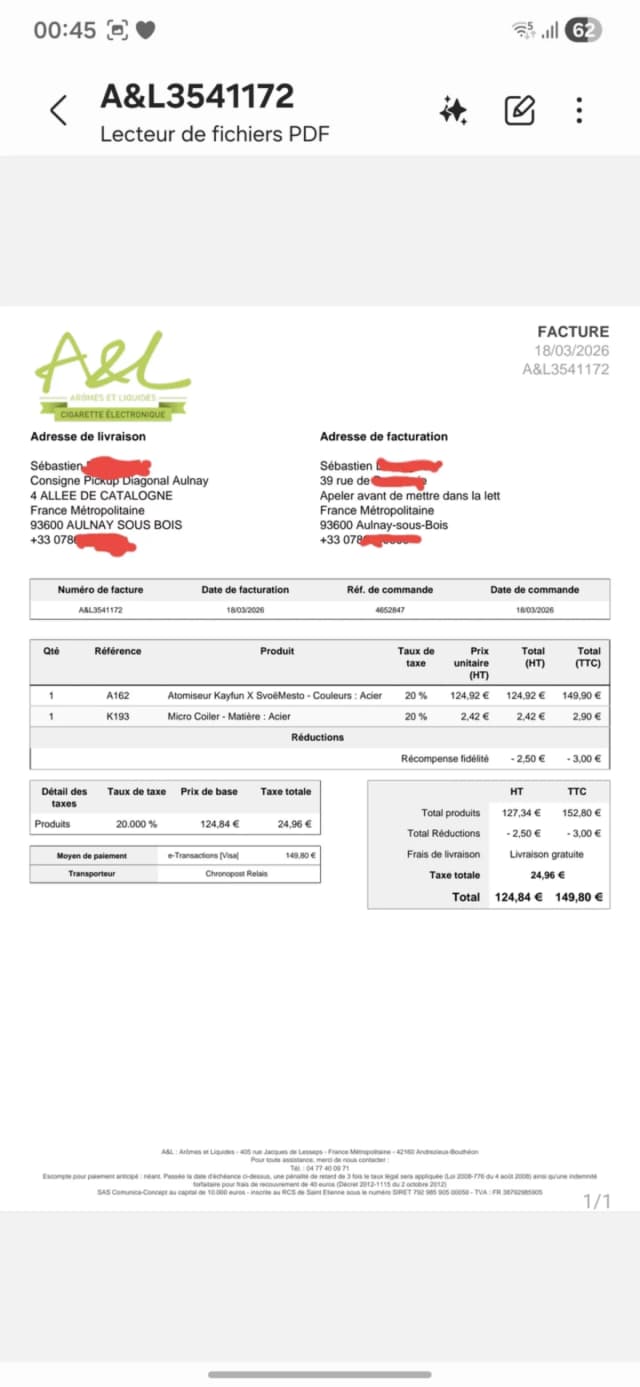 Photo secondaire 2 - Kayfun x occasion