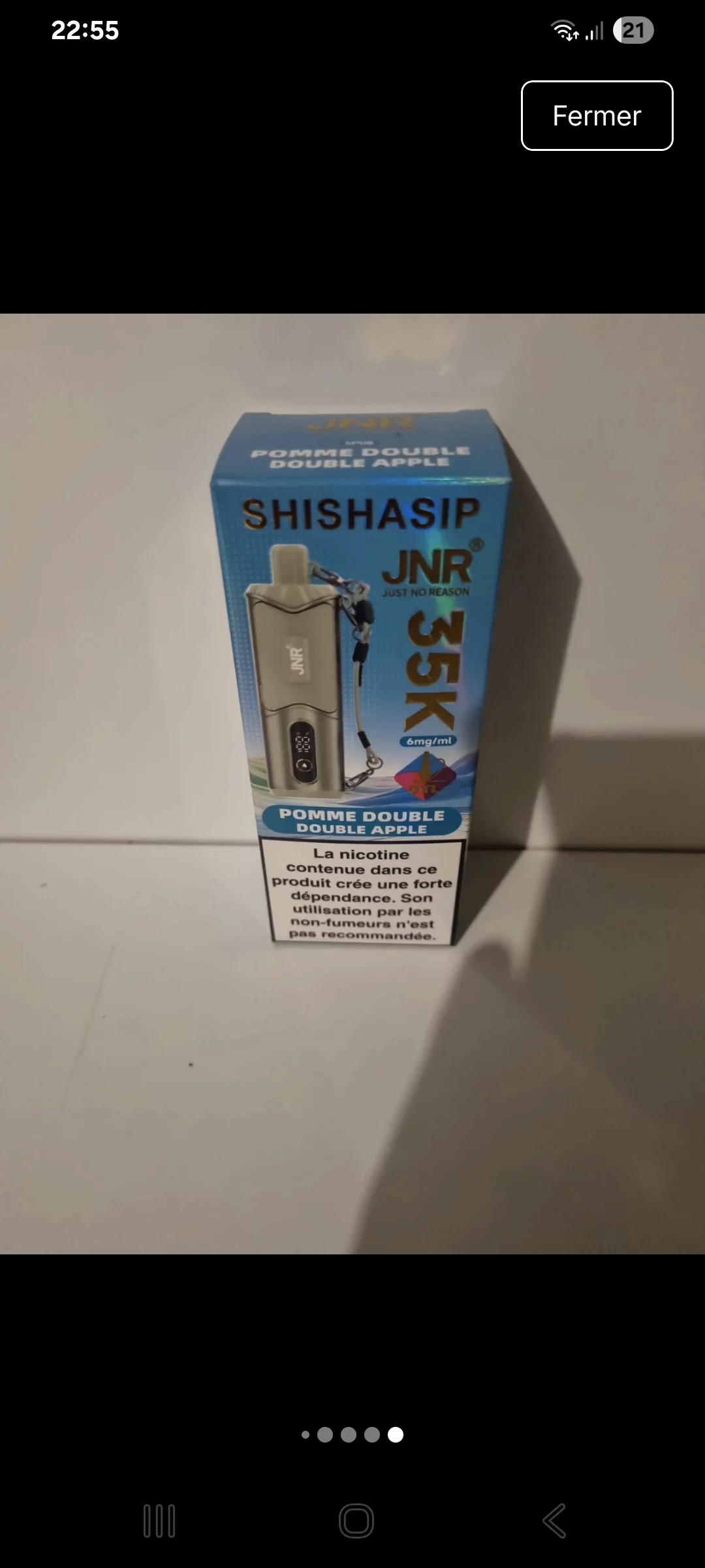 Shishasip 35k occasion