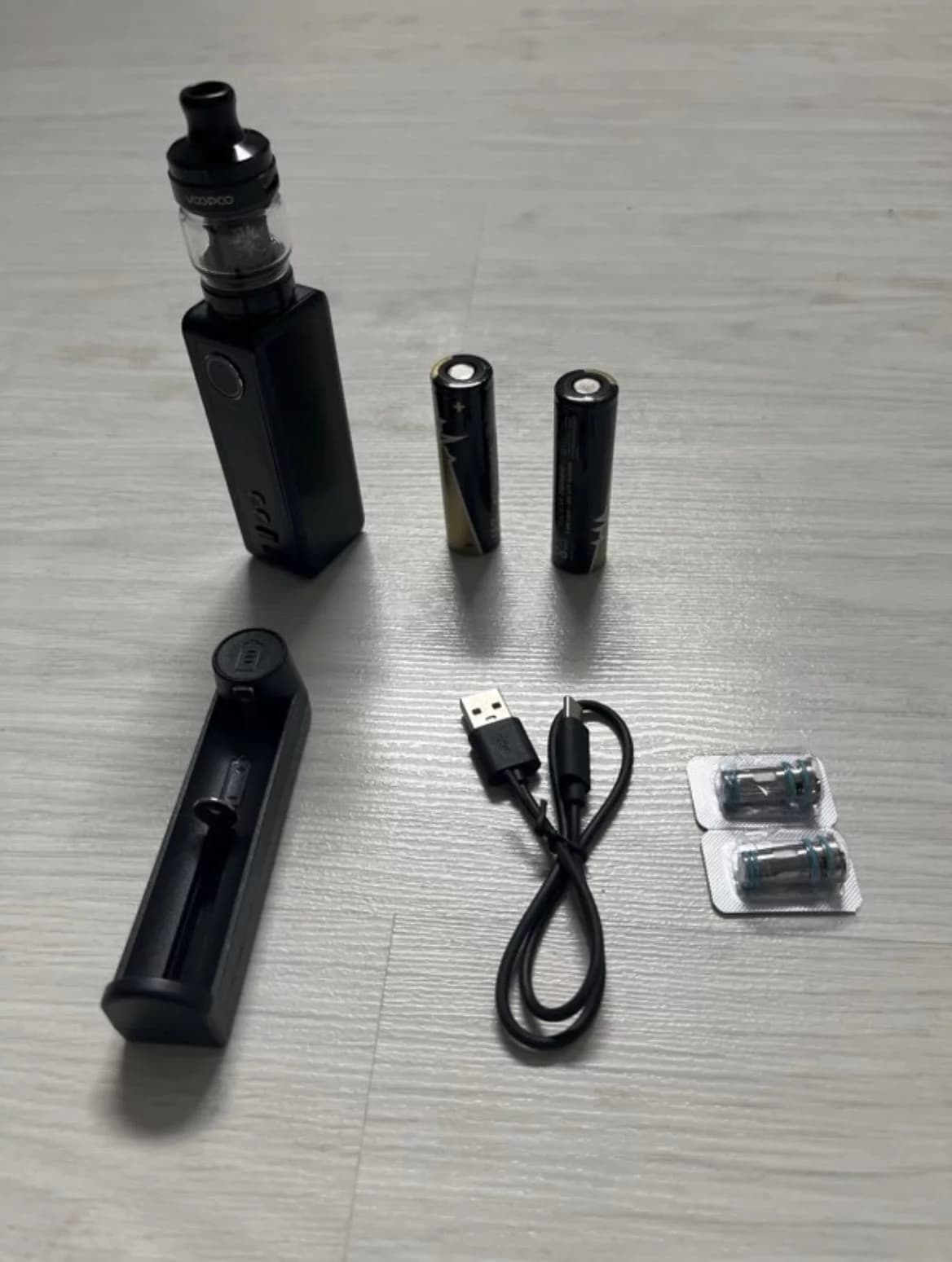 Voopoo avec tous les equipements