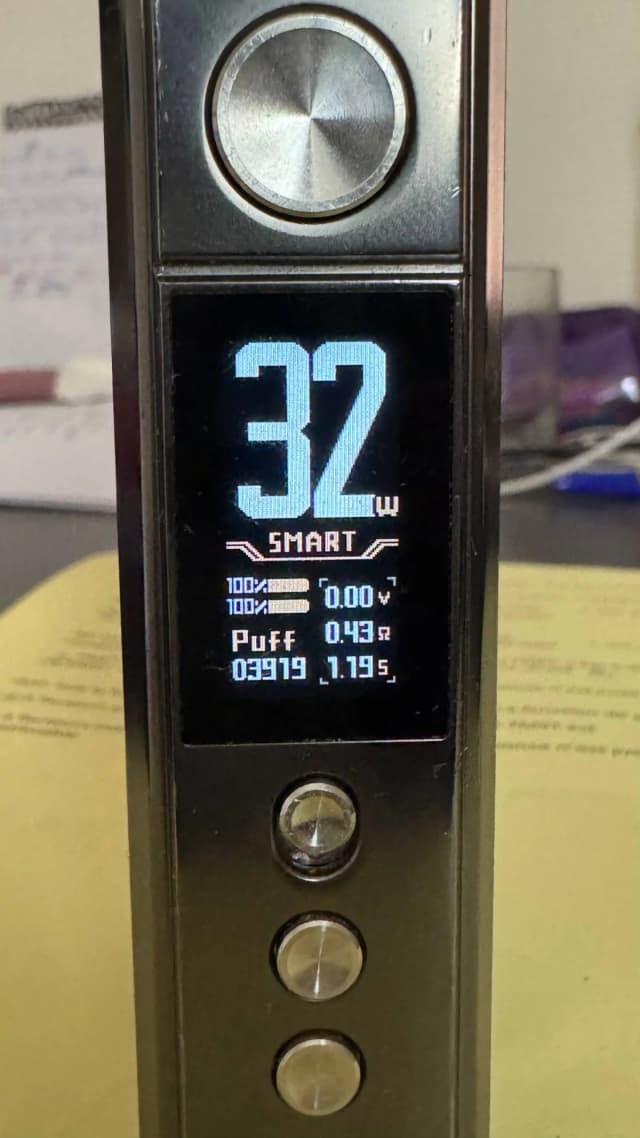 Photo secondaire 1 - Voopoo Drag 4 Resine Verte Marbree occasion