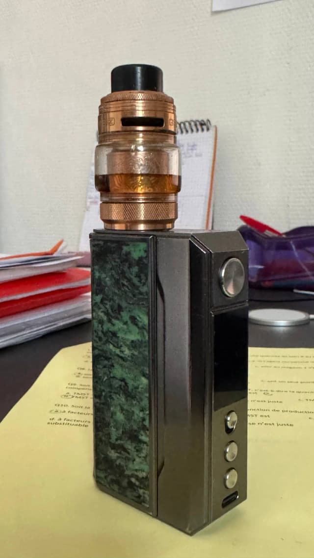 Photo secondaire 2 - Voopoo Drag 4 Resine Verte Marbree occasion