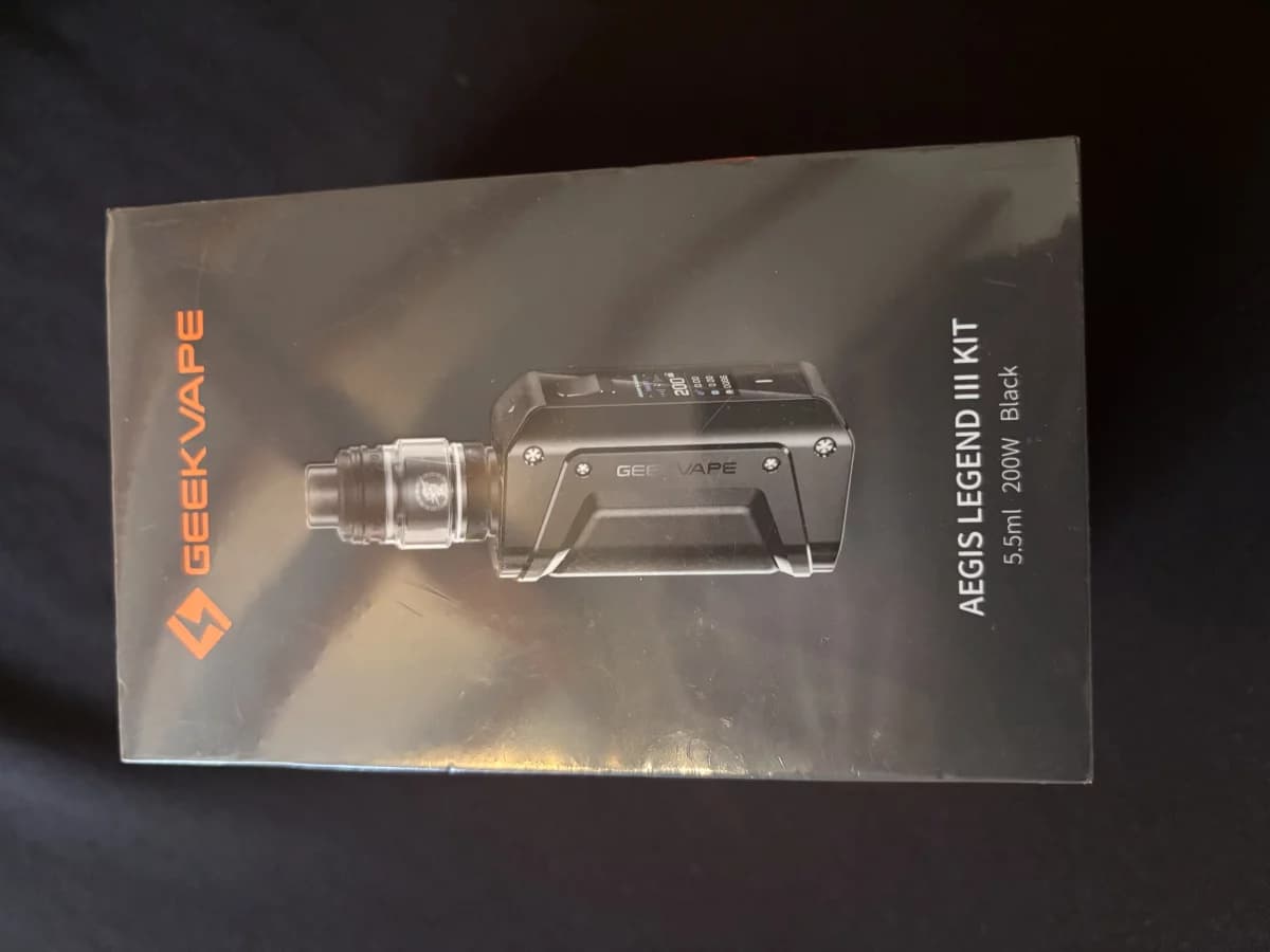 Kit aegis legend 3 black