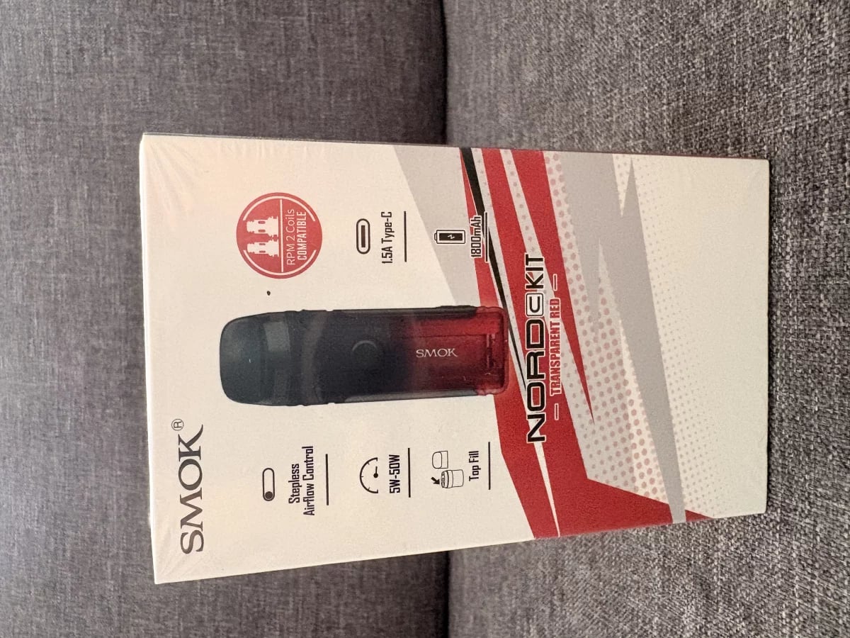 Nord C kit - SMOK - Transparent RED occasion