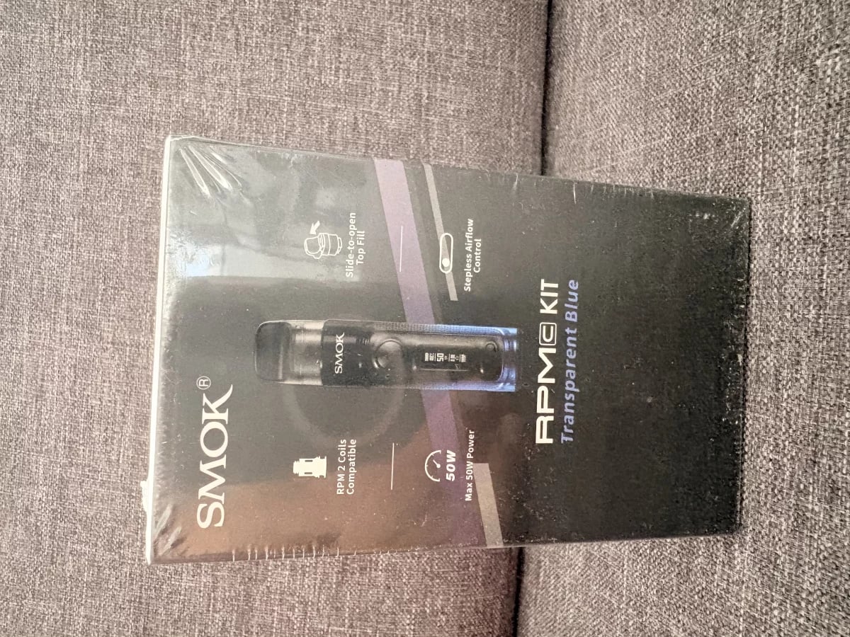 RPM C KIT - Transparent Blue - SMOK occasion