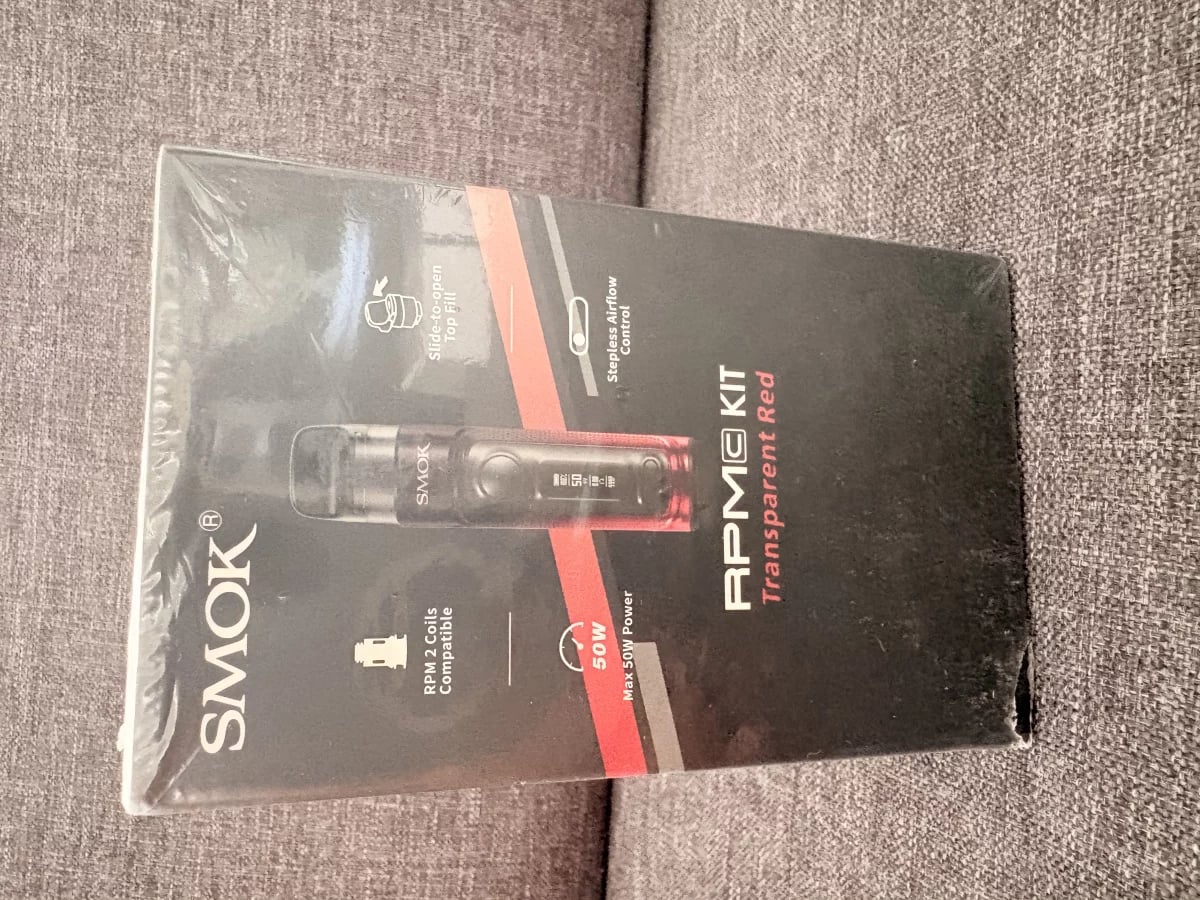 RPM C KIT - Transparent Red - SMOK occasion