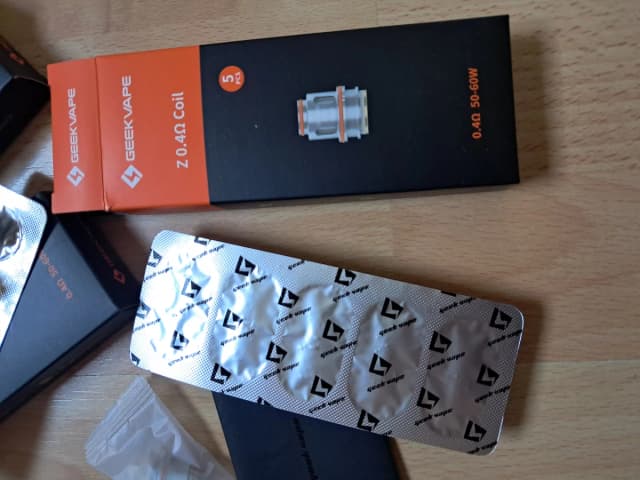 Photo secondaire 1 - Resistances GeekVape Z 0.4 Ohm occasion