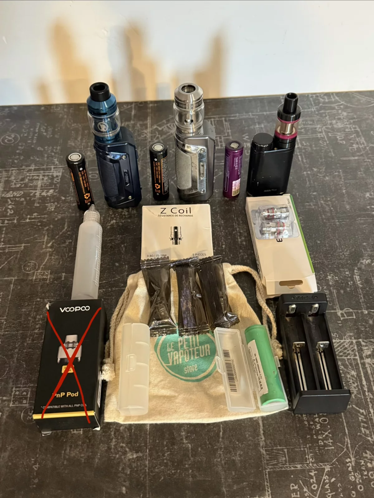 Kits de cigarettes electroniques occasion