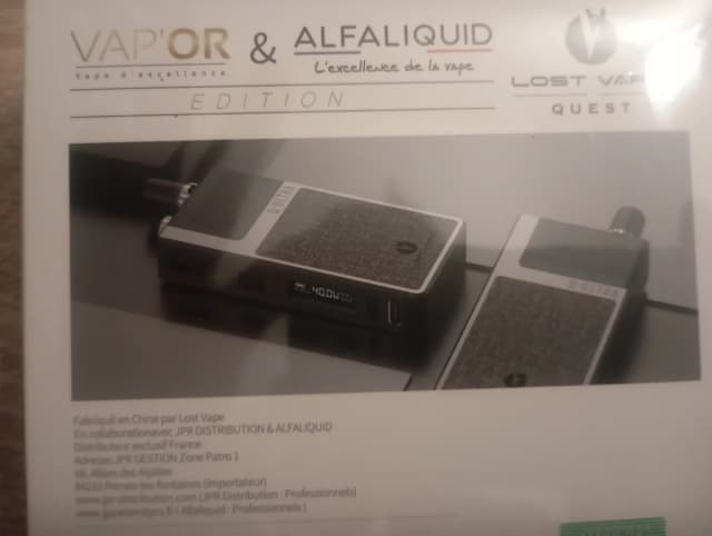 Photo secondaire 1 - Q-Ultra Lost Vape occasion