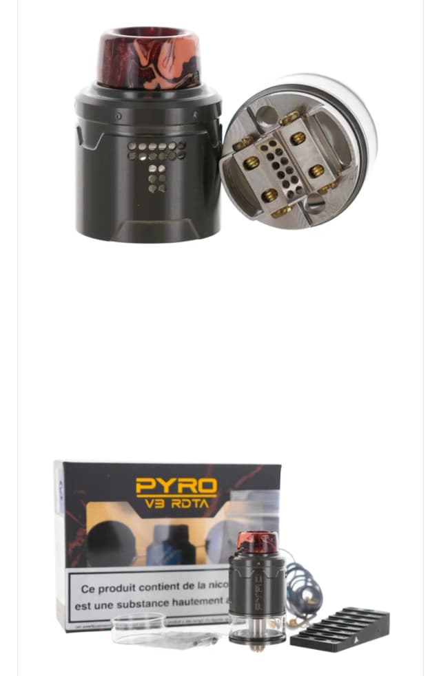 Photo secondaire 2 - Pyro V3 RDTA Vandy Vape atomiseur occasion