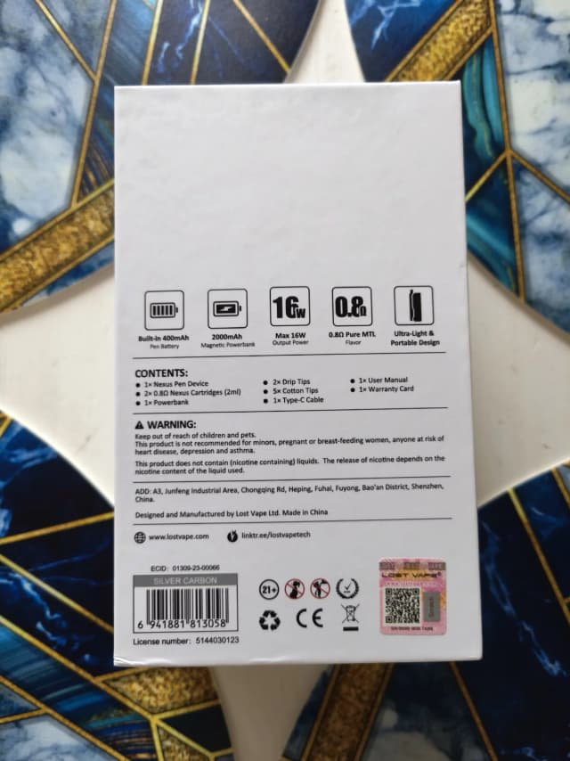 Photo secondaire 2 - Thelema Nexus Lost Vape occasion