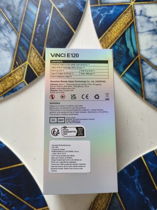 Photo secondaire 1 - VINCI E120 Voopoo occasion