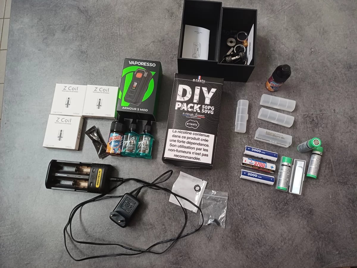 Vaporesso Armour S + accessoires occasion