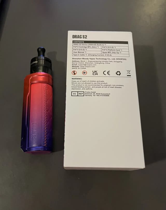 Photo secondaire 2 - Kit complet Drag S2 Voopoo occasion