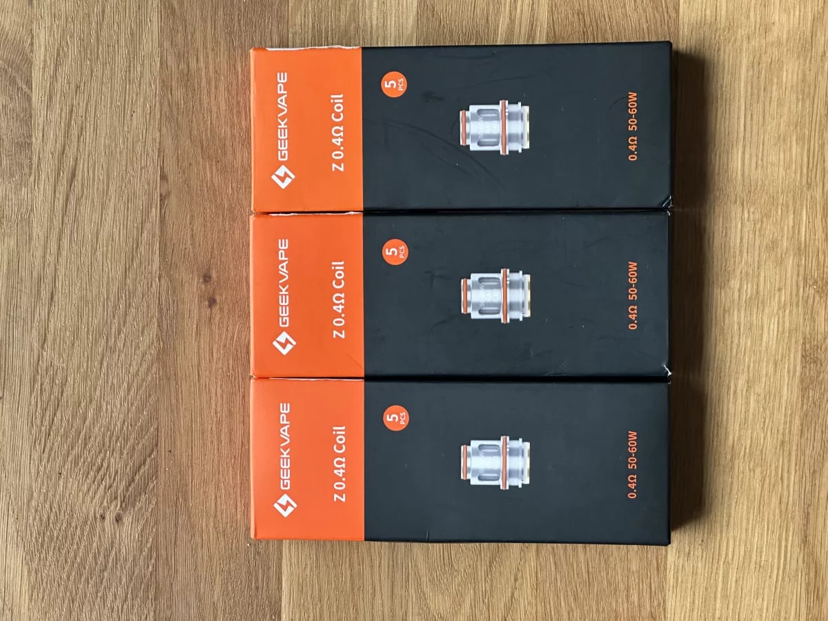 Geekvape resistances neuves Z 0.4 Coil. occasion