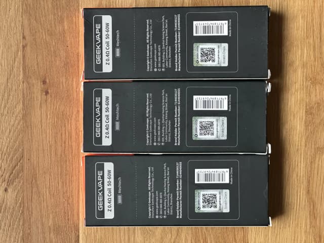 Photo secondaire 2 - Geekvape resistances neuves Z 0.4 Coil. occasion